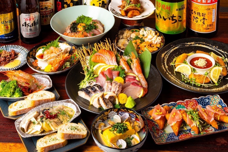 Osaka dining area in Japan